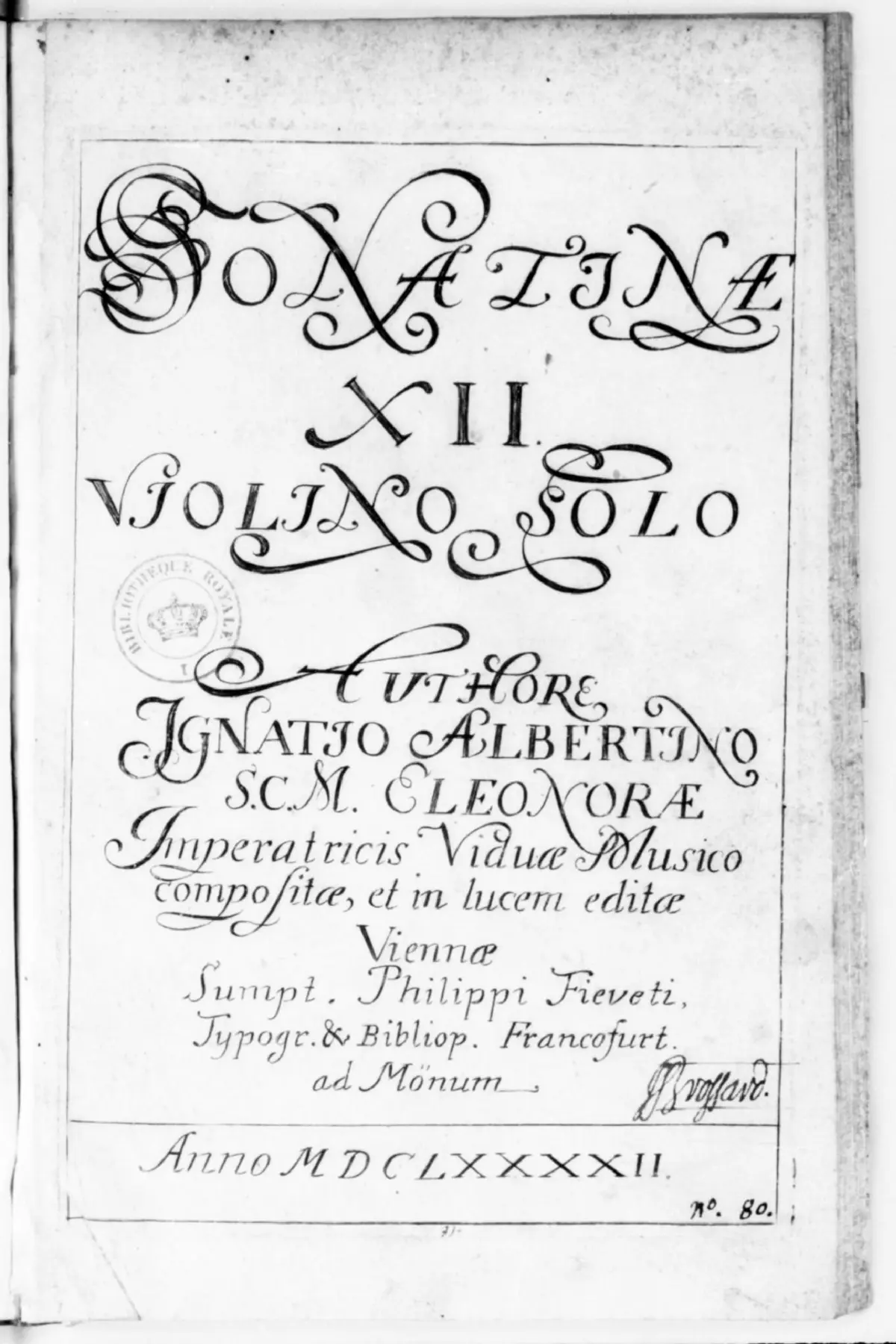 12 Violin Sonatas - Page 1