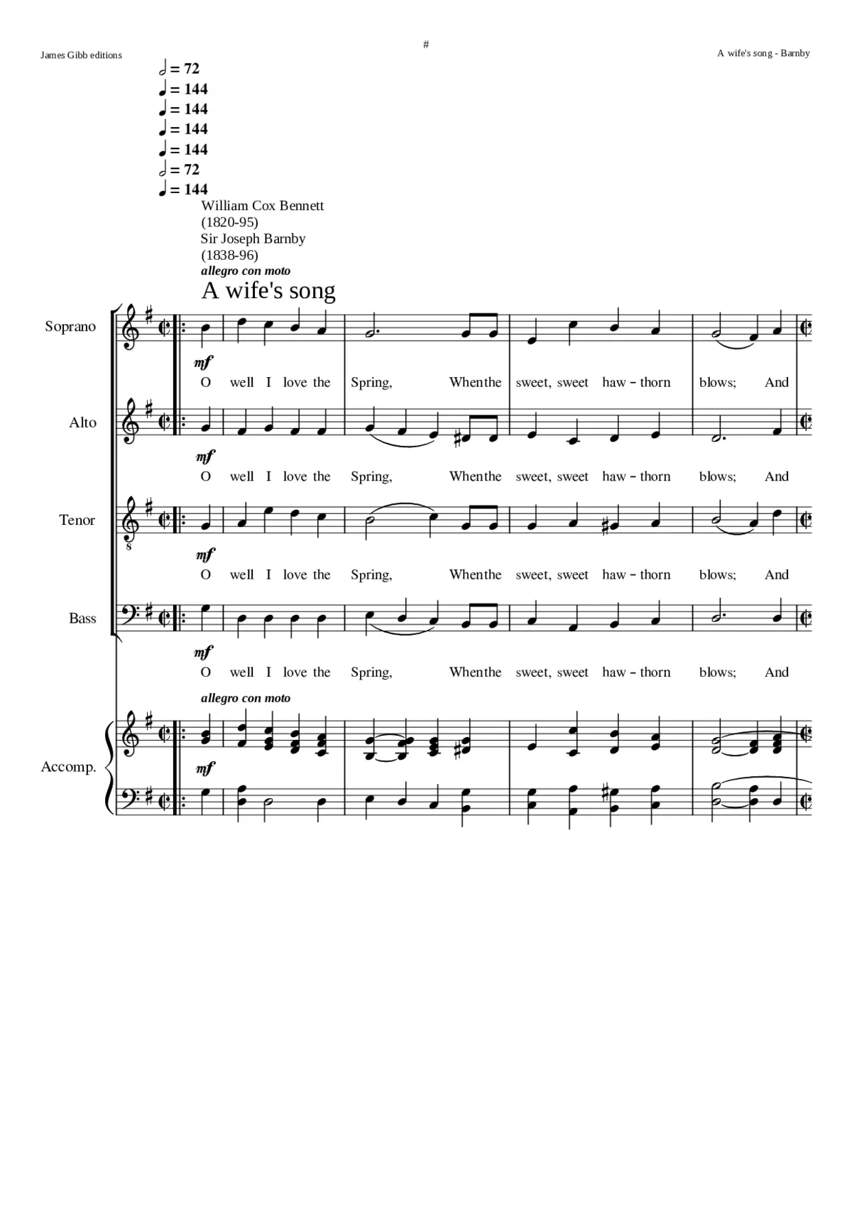 A wife's song - Page 1