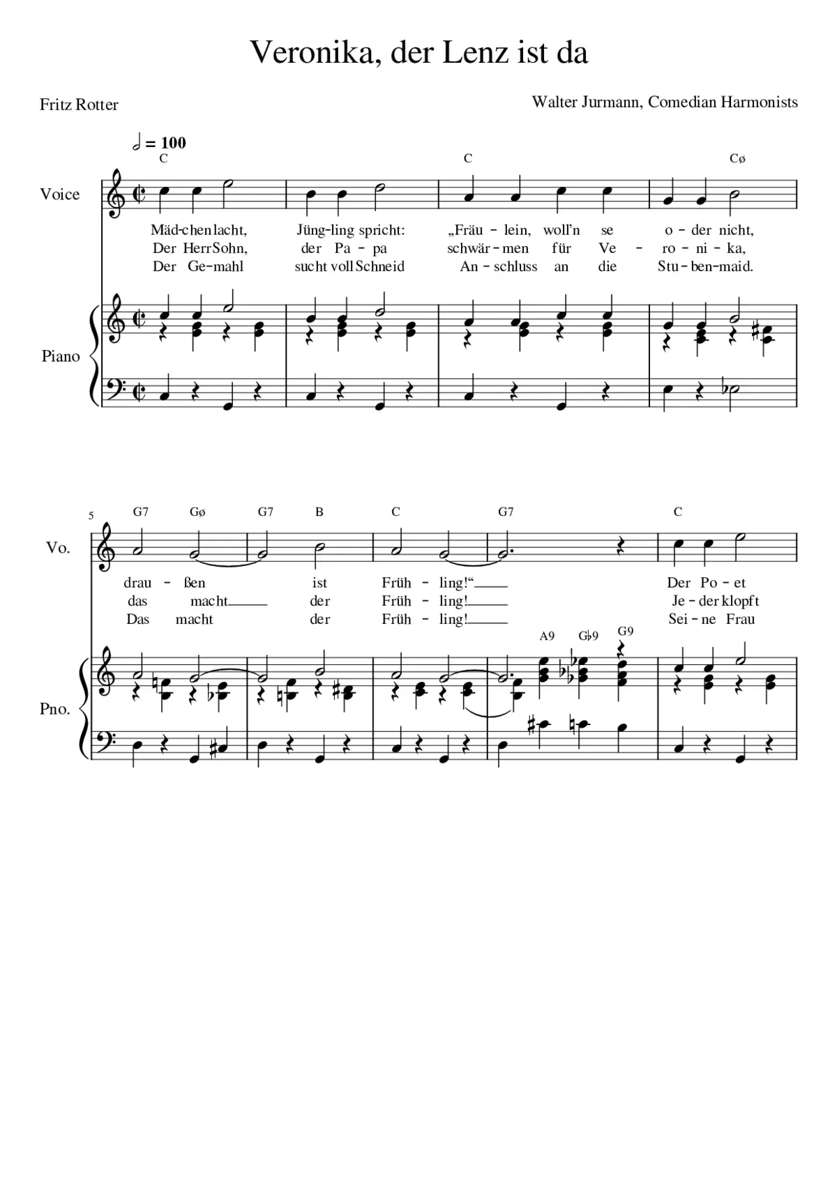 Veronika der Lenz ist da - Page 1