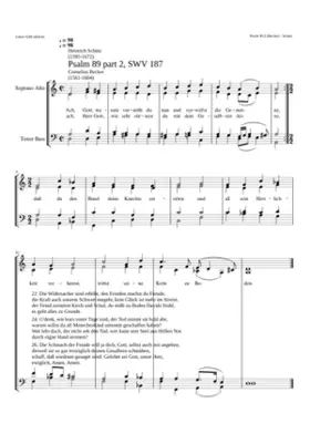 Ach Gott warum verstösst du nun SWV 187