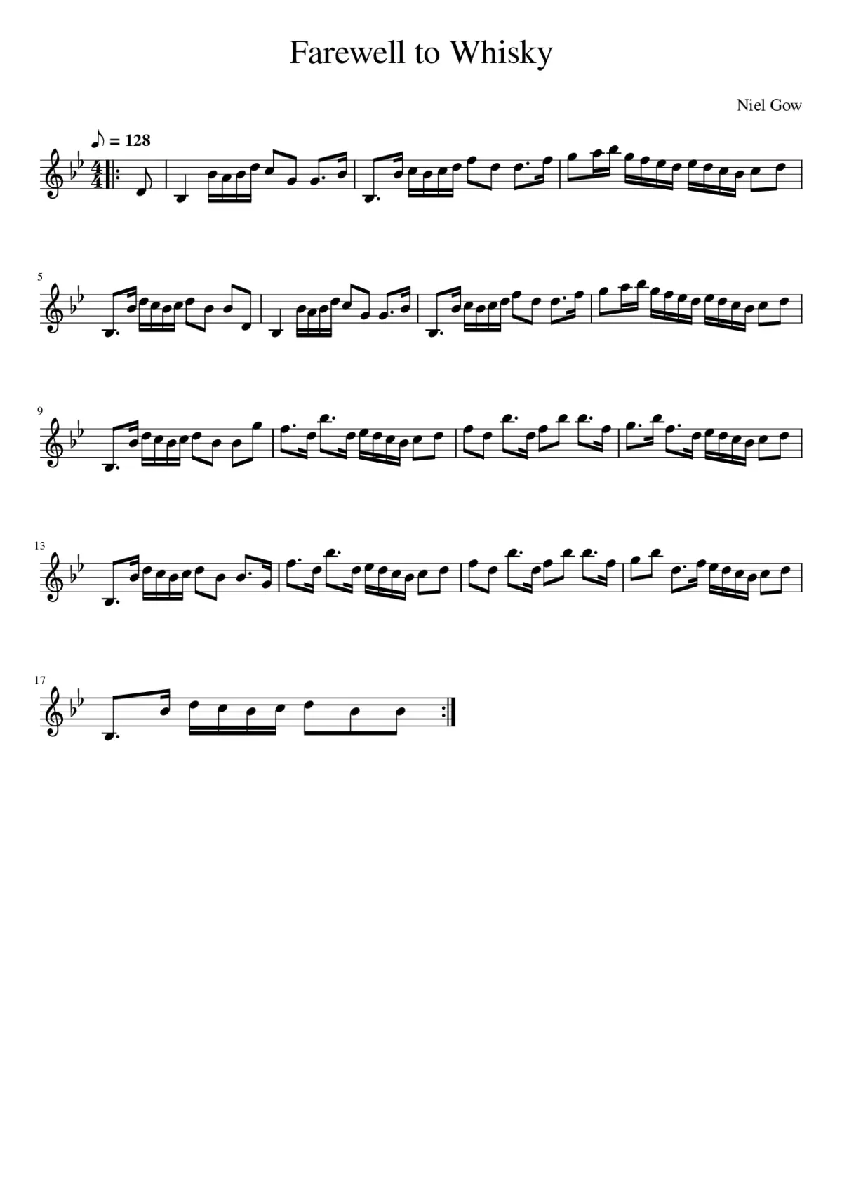 Farewell to Whisky - Page 1