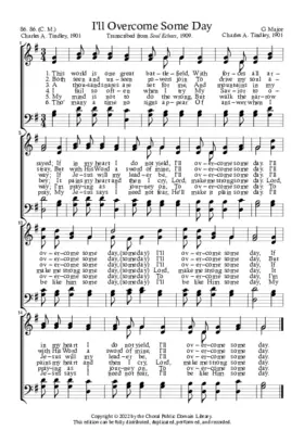 I'll Overcome Some Day