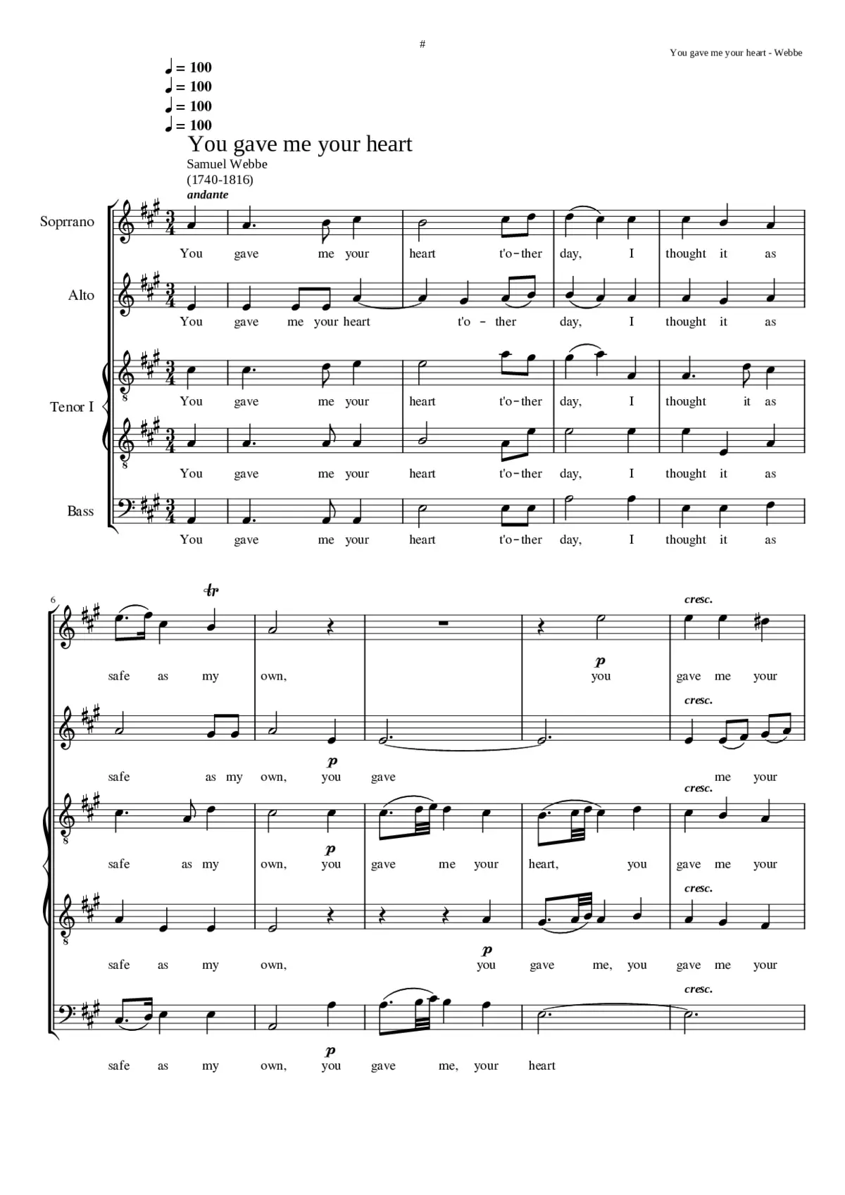 You gave me your heart - Page 1