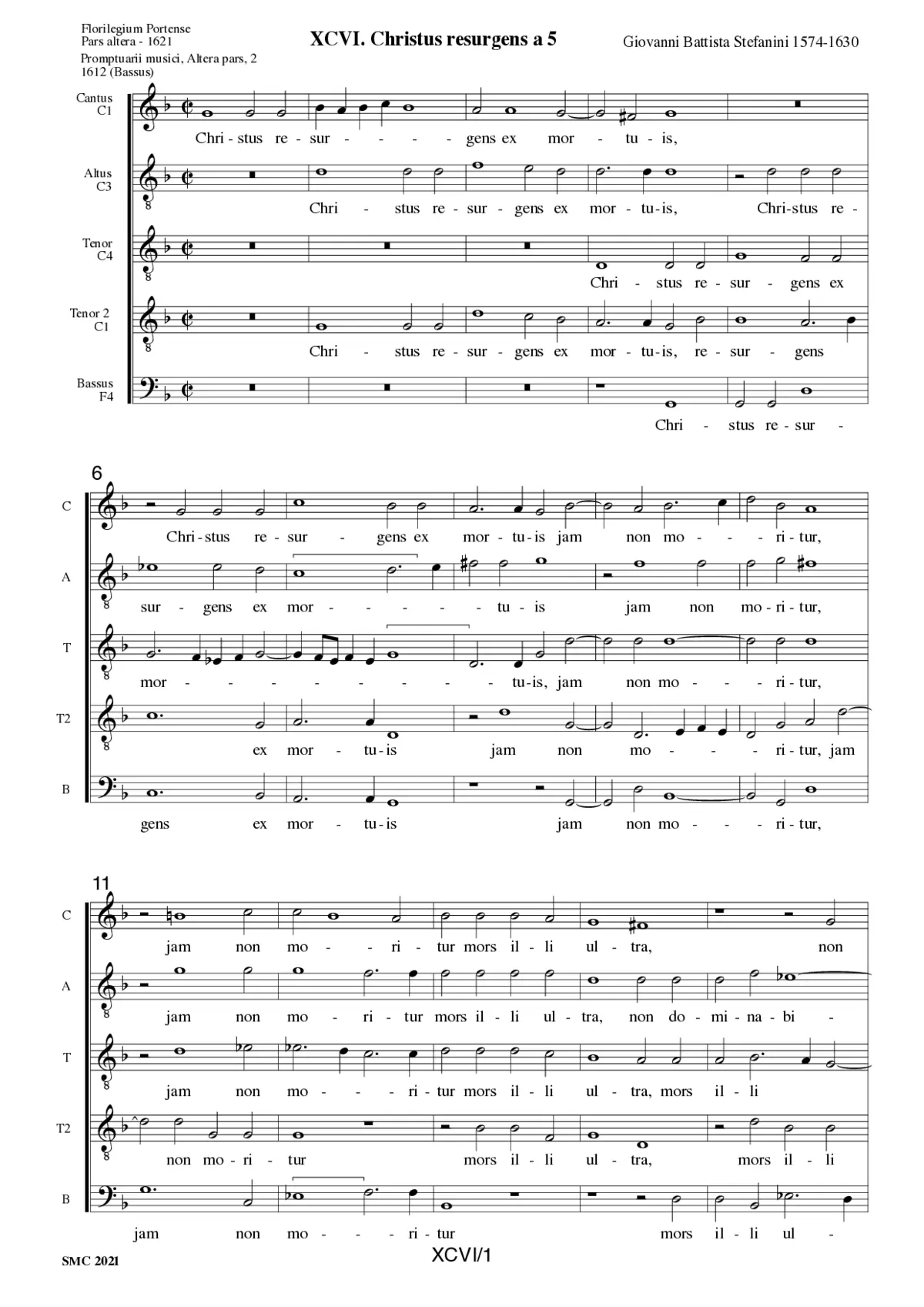 Christus resurgens ex mortuis - Page 1