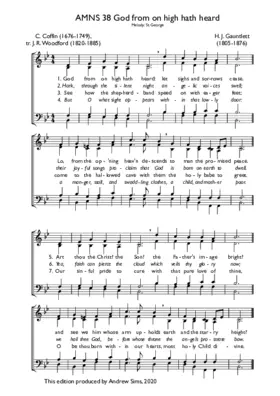 God from on high hath heard