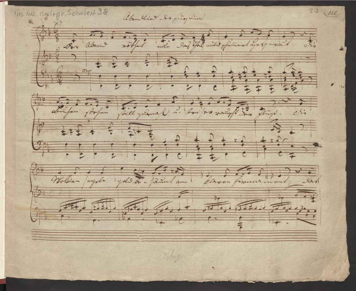 Abendlied der Fürstin - Page 1