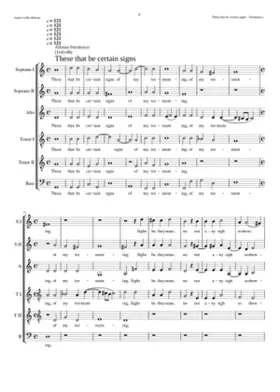 These be that certain signs