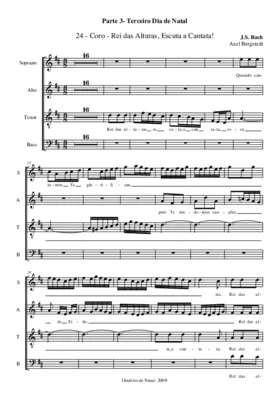 Weihnachtsoratorium (Christmas Oratorio), BWV 248