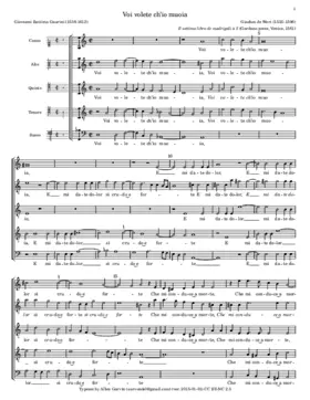 Voi volete ch'io muoia