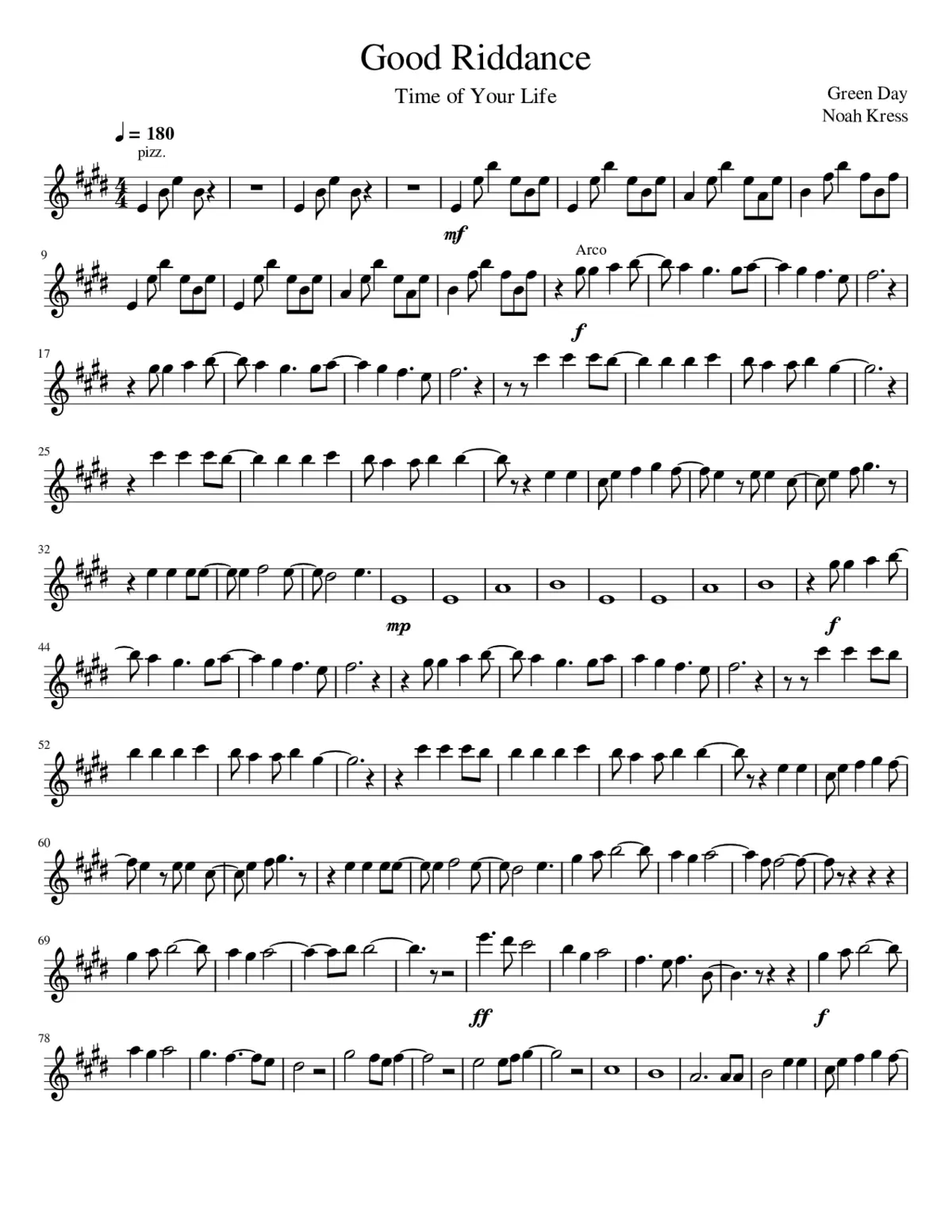 good riddance time of your life - Page 1