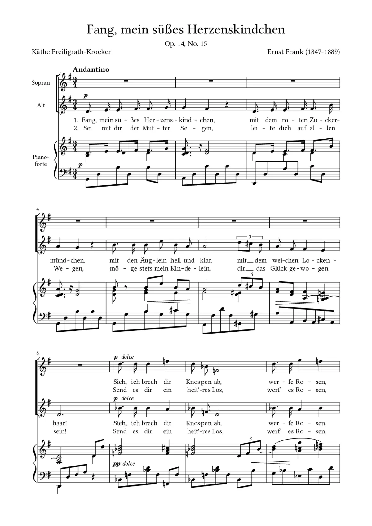 Fang, mein süßes Herzenskindchen - Page 1