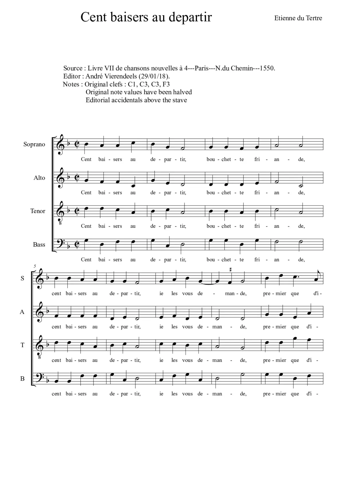 Cent baisers - Page 1