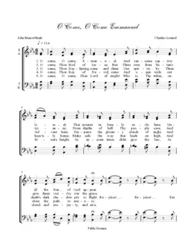 O come, O come Emmanuel