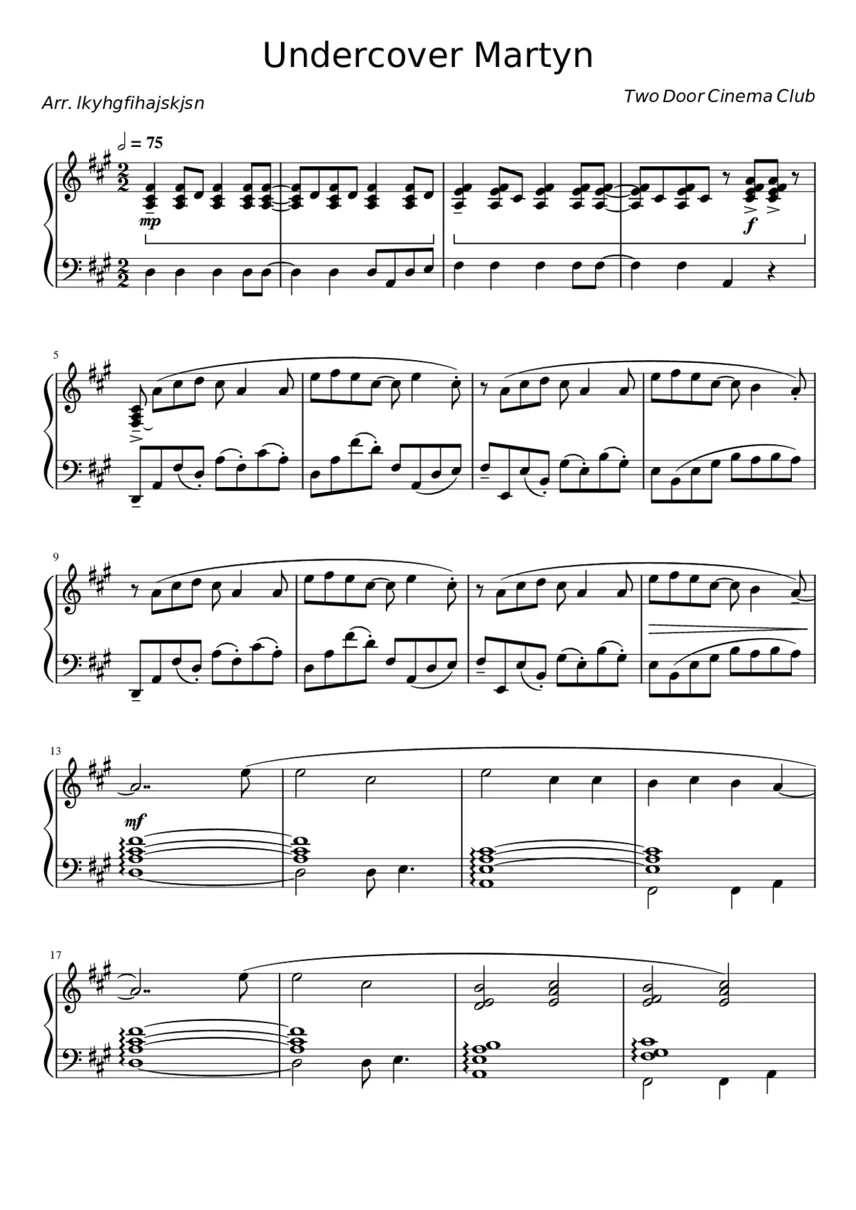 undercover martyn - Page 1