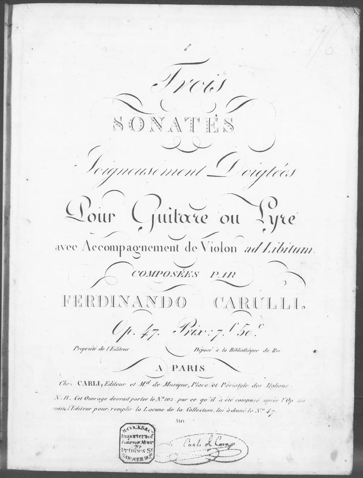 3 Sonates - Page 1