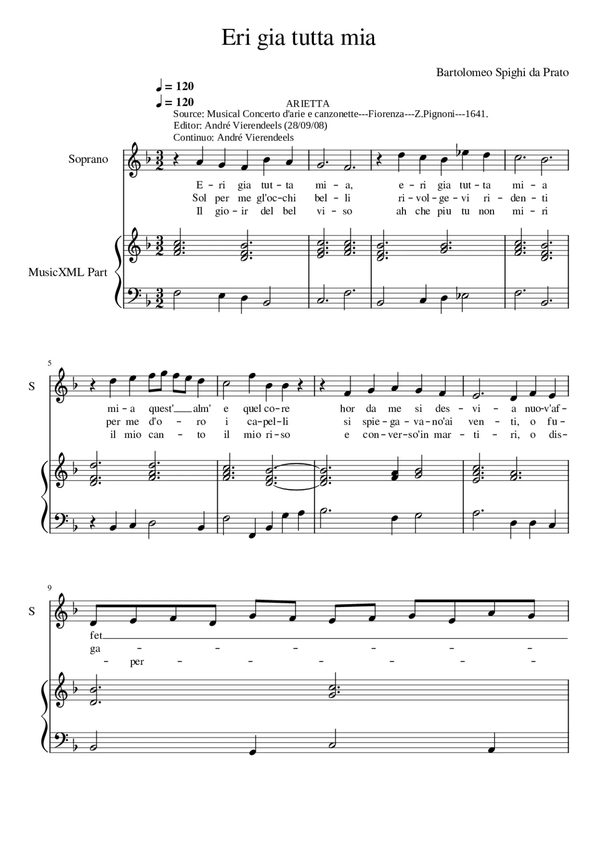 Eri gia tutta mia - Page 1