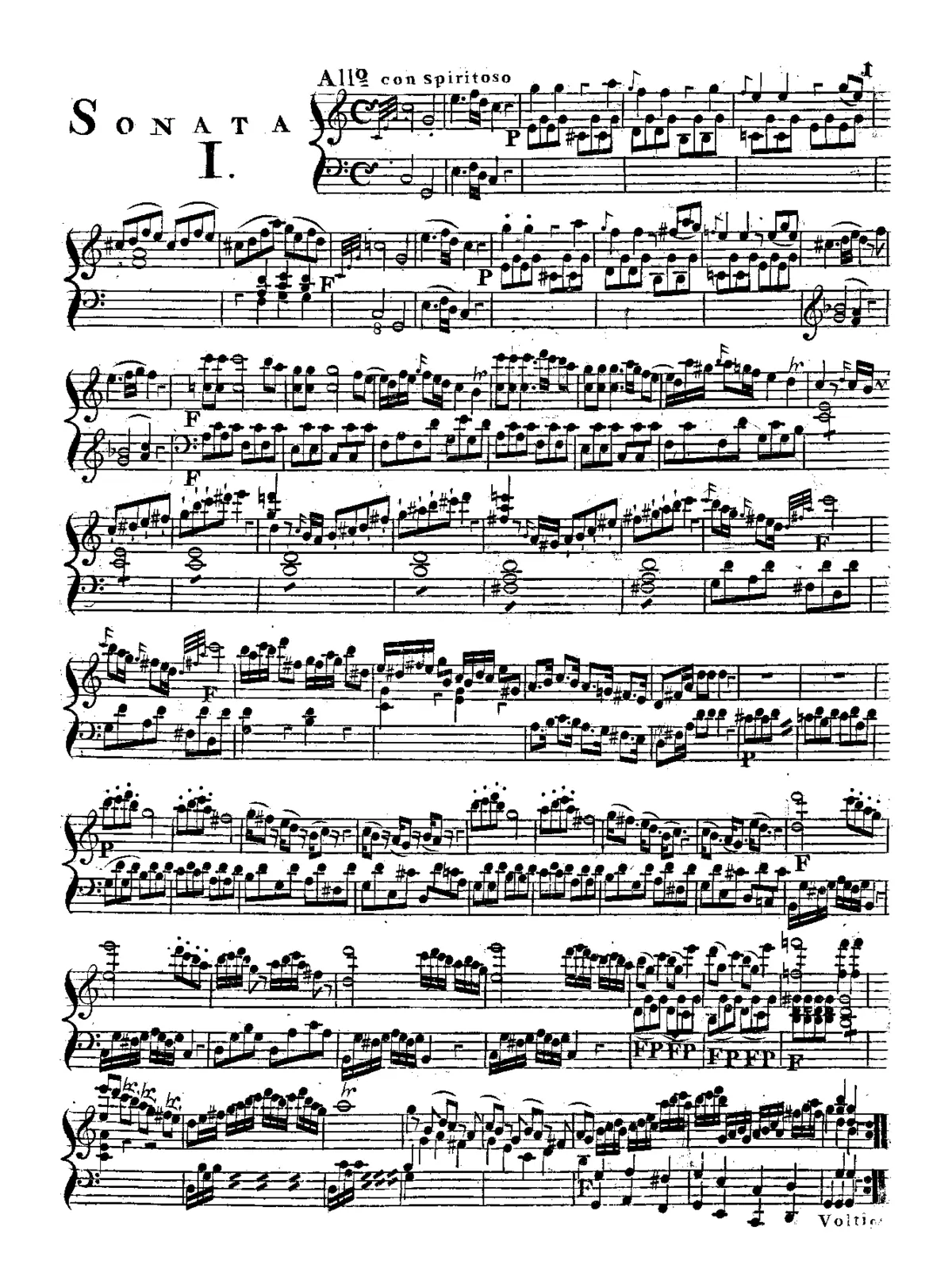 Piano Sonata No.7 - Page 1