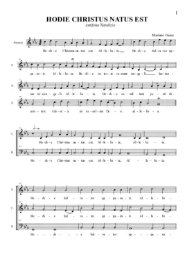 Hodie Christus natus est