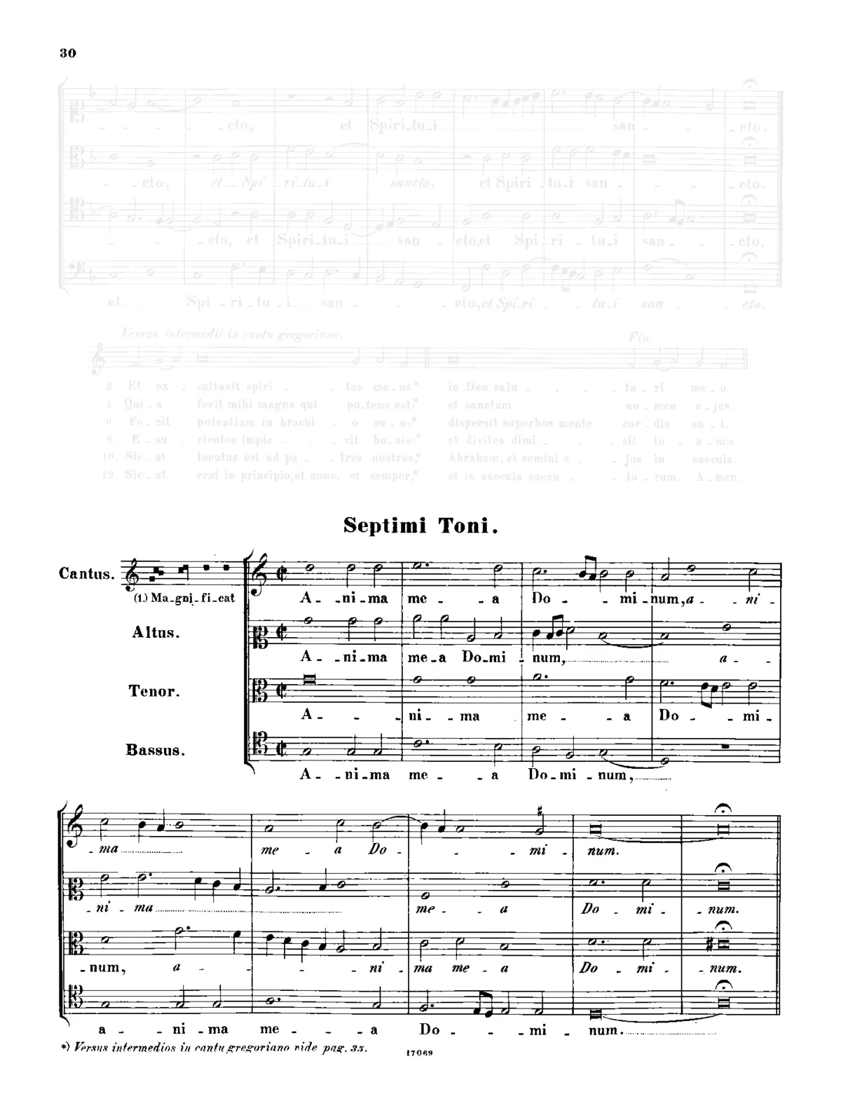 Magnificat septimi toni - Page 1