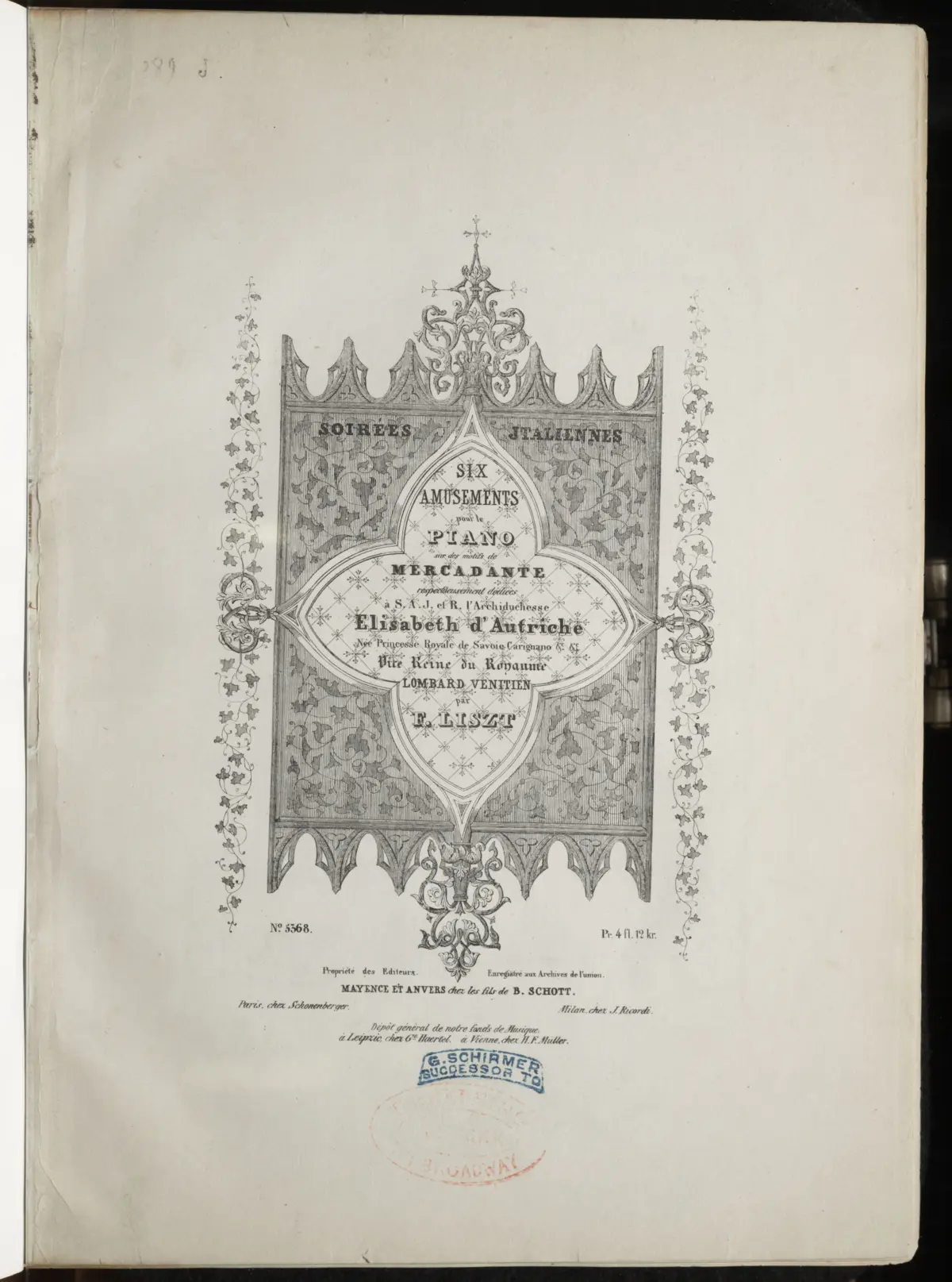 Soirées italiennes - Page 1