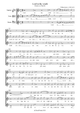 Lord in thy wrath correct me not