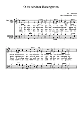 O du schöner Rosengarten