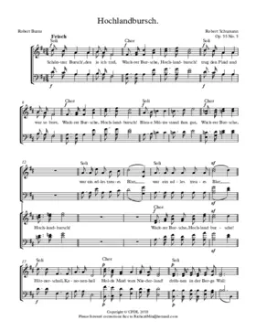 Hochlandbursch, Op. 55 No. 5