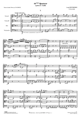 String Quartet in E minor