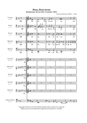 Deus, Deus meus a 10