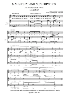 Magnificat and Nunc Dimittis