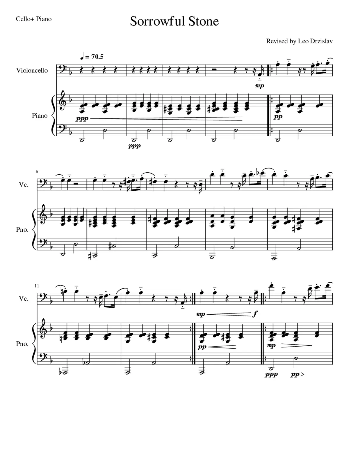 Sorrowful Stone - Page 1