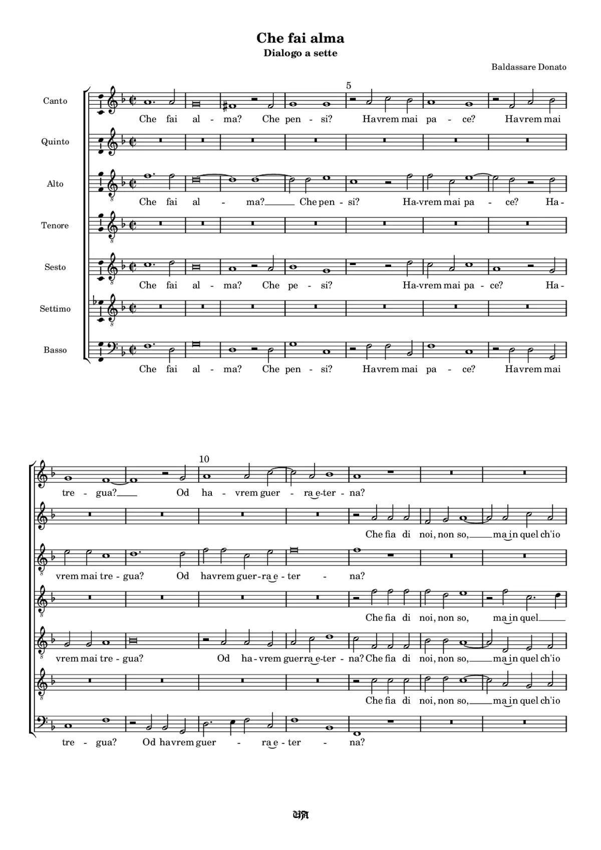Che fai alma - Page 1