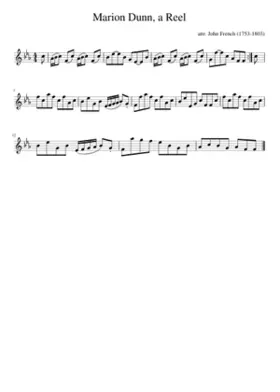 Marion Dunn a Reel