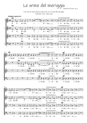 Le orme del meriggio