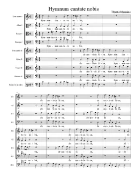 Hymnum cantate nobis