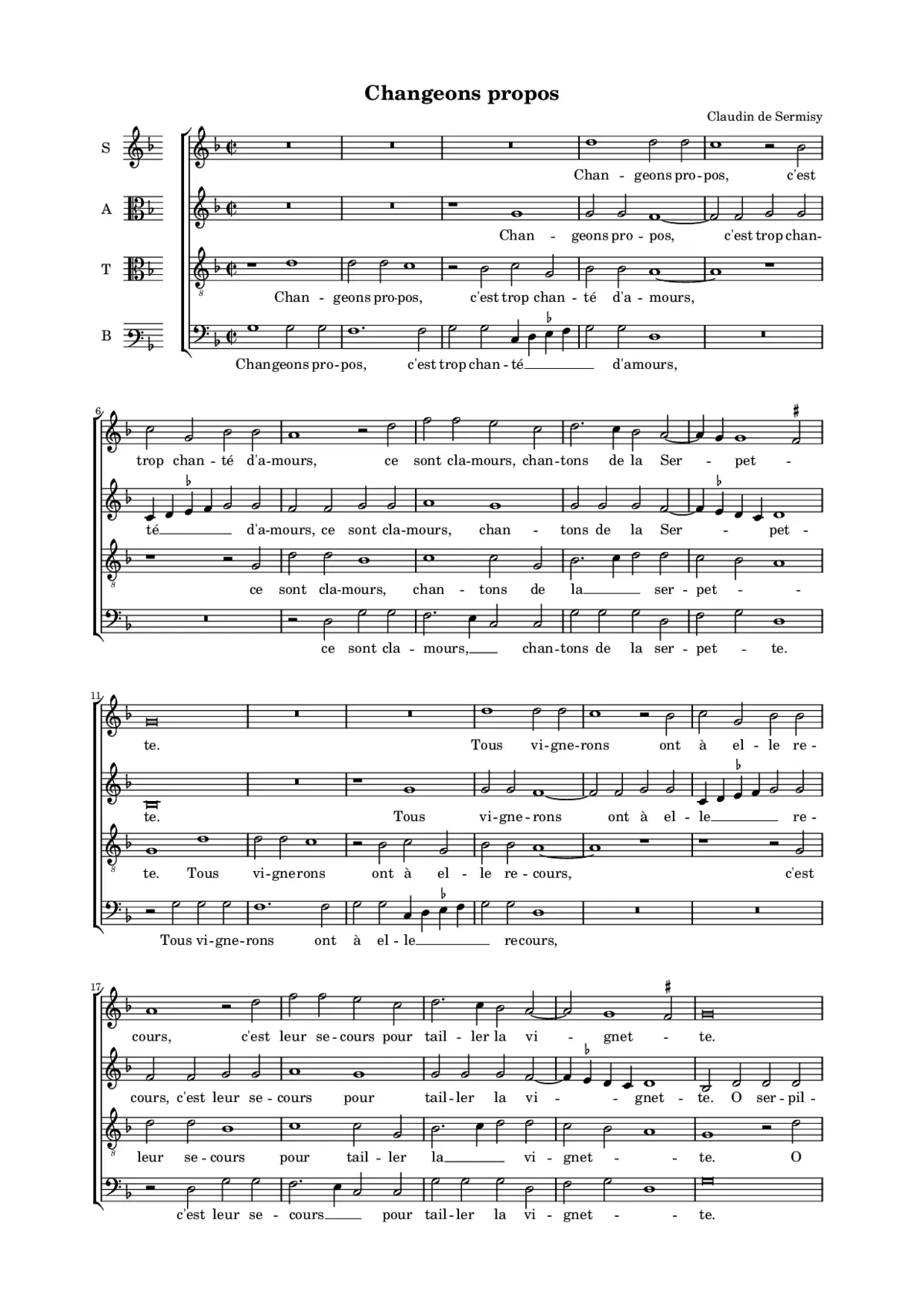 Changeons propos a 4 - Page 1
