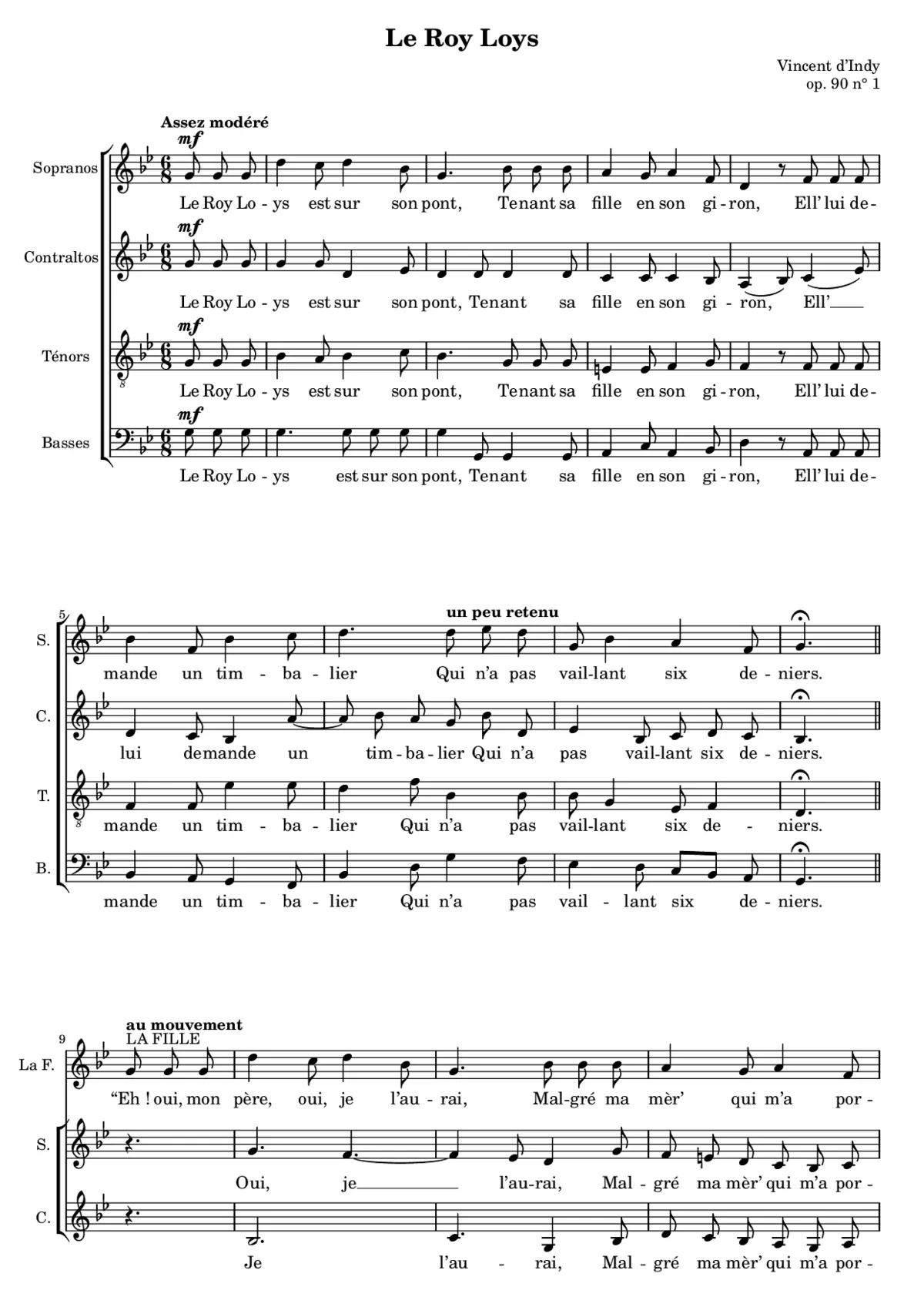 Le Roy Loys - Page 1