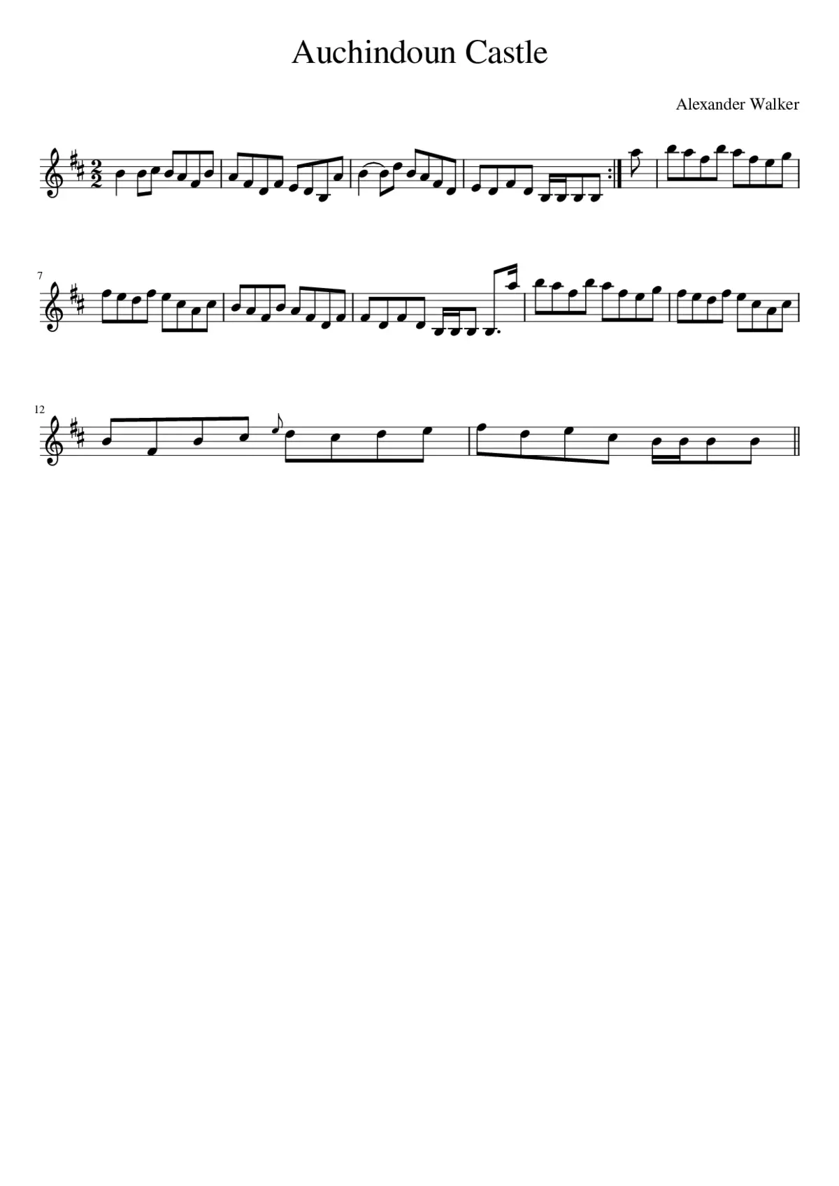 Auchindoun Castle - Page 1