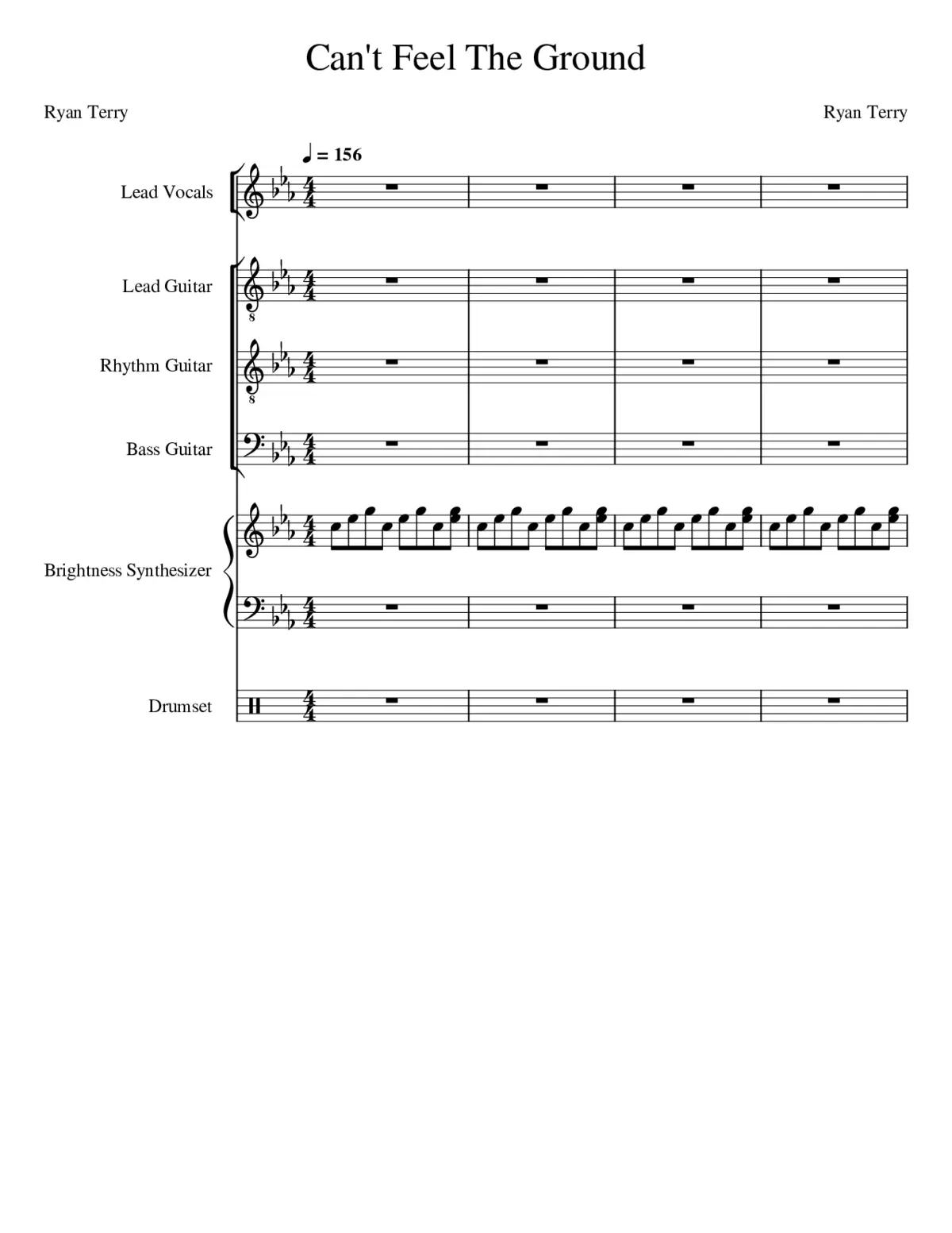 Can't Feel The Ground - Page 1