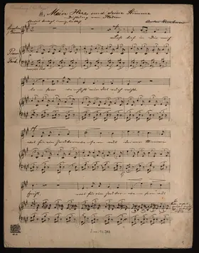 Mein Herz und deine Stimme