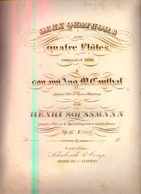 2 Quartets for Flutes