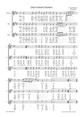 Quel tristarel d'amore