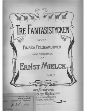 3 Fantasy Pieces on Finnish Polska Motifs