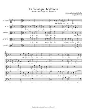 Di baciar quei begl'occhi