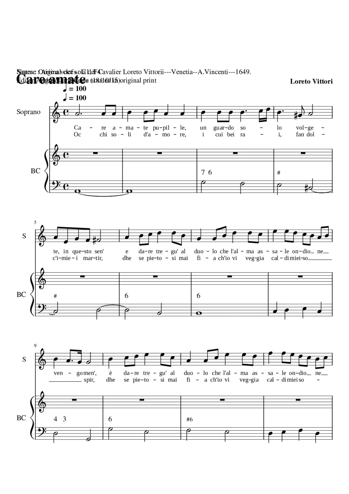 Care amate - Page 1