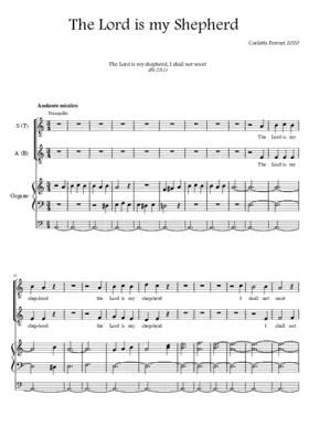 The Lord is my Shepherd