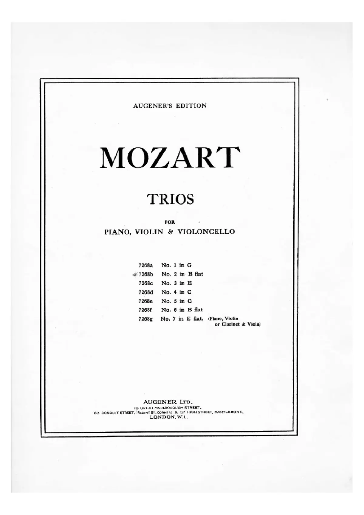 Piano Trio - Page 1