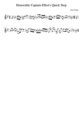 Honorable Captain Elliots Quick Step