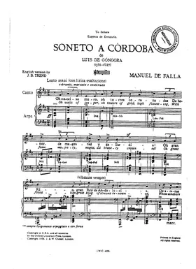 Soneto a Cordoba