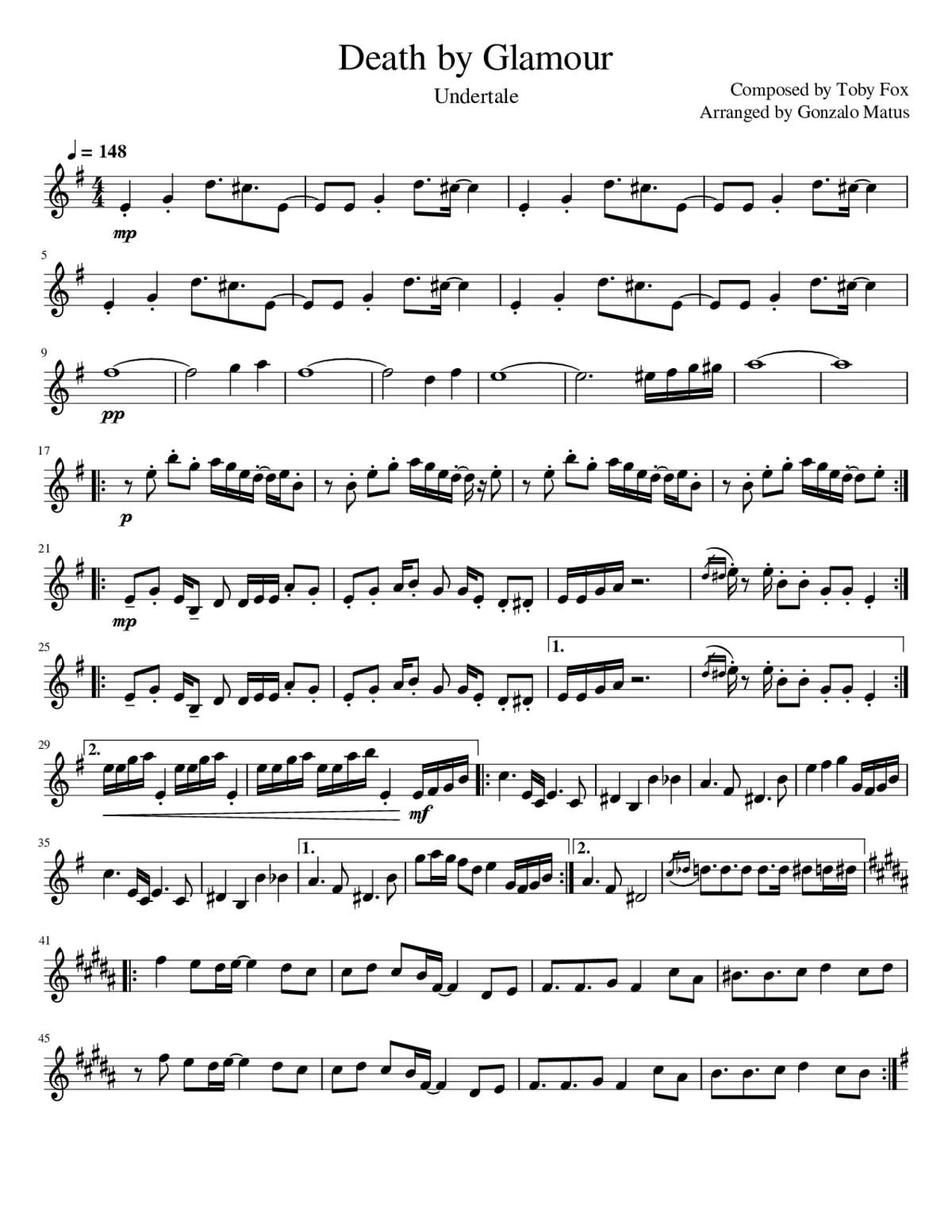 Death by Glamour - Page 1